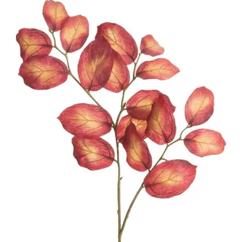 umělá květina Umělý květ NATU 455 bordó / žlutý (6 ks)