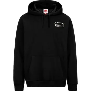 Pánská mikina Kappa AUTHENTIC SHALA 2 ORGANIC mikina černá XL