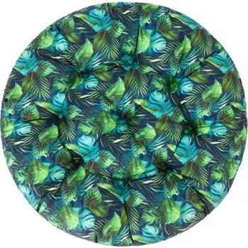 Polštář Velký polštář na houpačku STORK oxford, modré listí