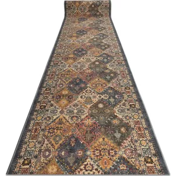 Koberec Protiskluzový běhoun MODERN CLASSIC 19 béžový / šedý