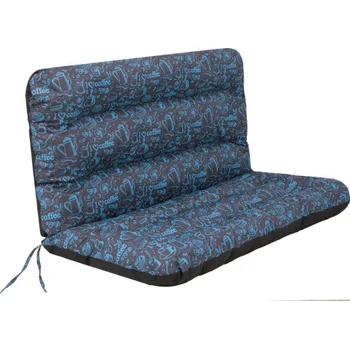 Polštář Polštář na houpačku ANIA 120 cm coffee, modrý