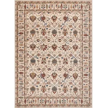 Koberec Koberec NAIN Ornament, rám 1028/51053 béžový / bordó / modrý