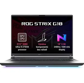 Notebook ASUS ROG Strix G18 G815LW-NEBULA046 Šedá