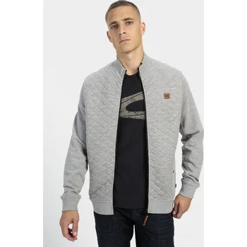 Pánská mikina MIKINA CAMEL ACTIVE SWEATJACKET STONE GRAY