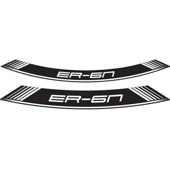 Polep vozidla Linka na ráfek PUIG ER6 9311B bílá linky na ráfek - sada 8ks