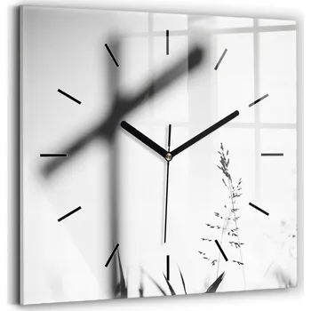 Hodiny Nástěnné hodiny SacroArte šedé 30 cm