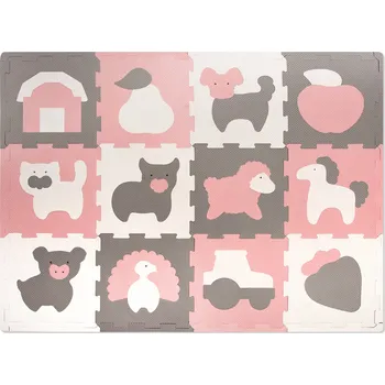 Hrací deka Hrací podložka Puzzle Farma 1.2 x 0.9m