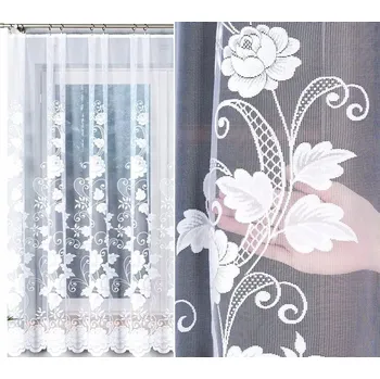 Prostěradlo Klasická záclona žakárová 200 cm x 180 cm