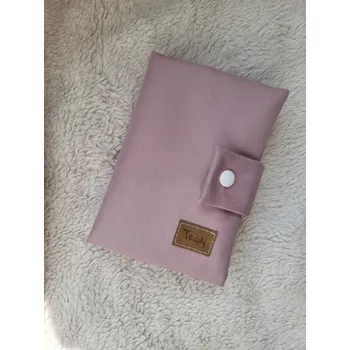 Obal na doklad Obal na očkovací průkaz pudrová