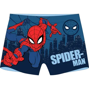 Chlapecké plavky Spider Man - licence Chlapecké koupací boxerky - Spider-Man 52441654W, tmavě modrá Barva: Modrá tmavě, Velikost: 98-104