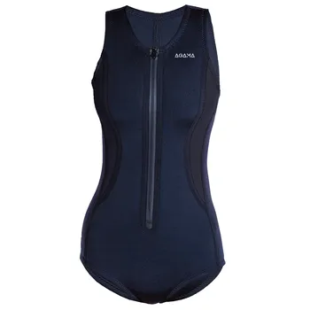 Dámské plavky Dámské neoprenové plavky Agama ELLE CLASSIC 3 mm - 2XL 46 tyrkysová