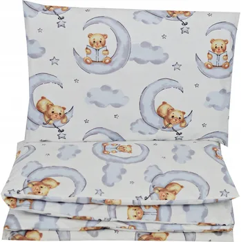 Povlečení SADA POVLEČENÍ DO POSTÝLKY 120x60 DĚTSKÉ MIMINKOVSKÉ 120x90 BAVLNA