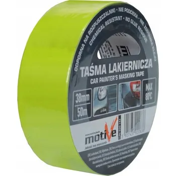 Lepicí páska Maskovací páska Motive 38 mm x 50 m žlutá