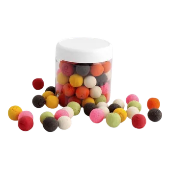 Boilies Krmiva Hulín Plovoucí boilies Barevný Mix Naturál 12 mm 30 g