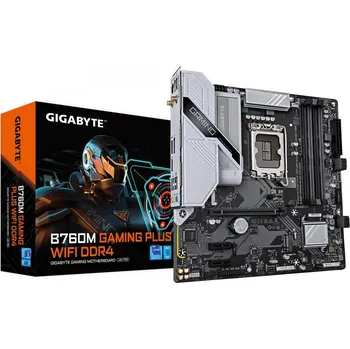 Základní deska GIGABYTE B760M GAMING PLUS WIFI DDR4 Intel B760 LGA 1700 Micro ATX