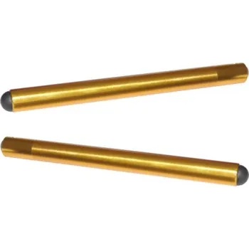 Clip-ony ACCOSSATO hliník, 250mm s krytkami, zlaté