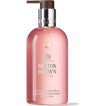 Mýdlo Molton Brown Tekuté mýdlo na ruce Rhubarb & Rose (Fine Liquid Hand Wash) 300 ml + 2 měsíce na vrácení zboží