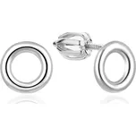 MOISS Stříbrné náušnice pecky Kroužky E0004412 + 2 měsíce na vrácení zboží