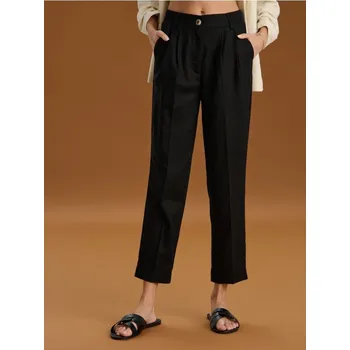 Dámské kalhoty Sinsay - Kalhoty - černá - YD577-99X - YD577-99X-XS