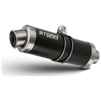 Auto-moto Výfuk kompletní 1x1 STORM GP Y.047.LXSB Černá ocel