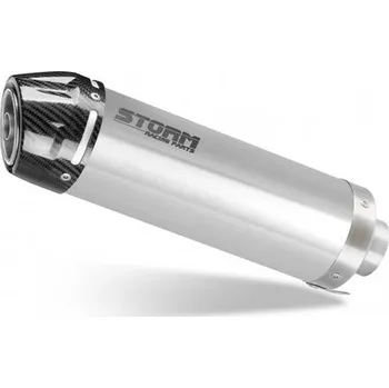 Auto-moto Výfuk kompletní 1x1 STORM GP Y.075.LXSC Stainless Steel with carbon cap