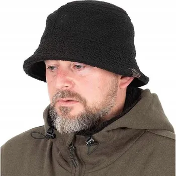 Čepice ZIMNÍ KLOBOUK FOX SHERPA BUCKET FLEECOVÁ ČEPICE