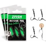 ZFISH - Návazec Ronnie Rig vel. 8 3 ks