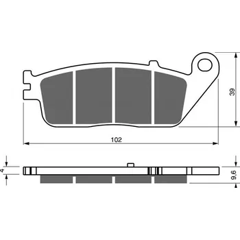 Auto-moto Brzdové destičky GOLDFREN 333 S3