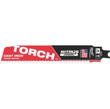 Příslušenství k nářadí MILWAUKEE Plátek do ocasky TORCH NITRUS 150x8T, 1ks