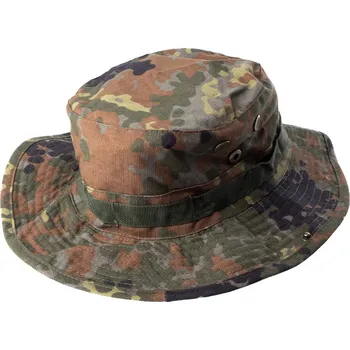 Klobouk Imperator Tactical Vojenský kulatý klobouk Boonie - Flecktarn