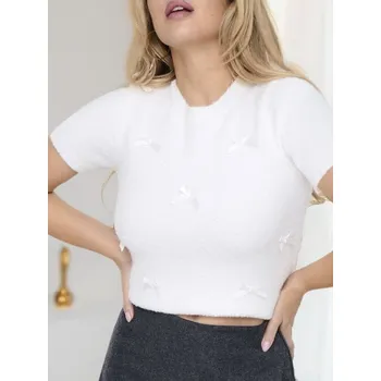 Sinsay - Svetrová halenka - krémová - 801CZ-01M - 801CZ-01M-L