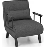 Costway Rozkládací křeslo polohovatelné…