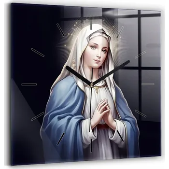 Hodiny Nástěnné hodiny SacroArte černé 30 cm