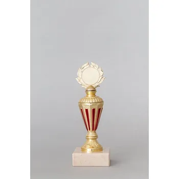 Zlatočervený sportovní pohár 16 - 24 cm - 16 cm