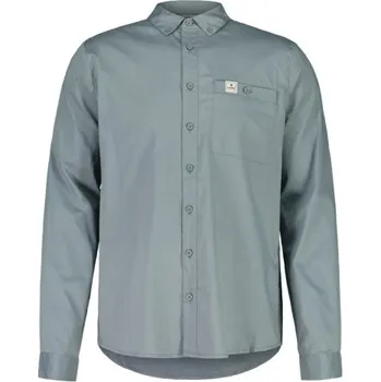 Pánská košile Pánská košile Maloja PARONAM. - světle šedá L