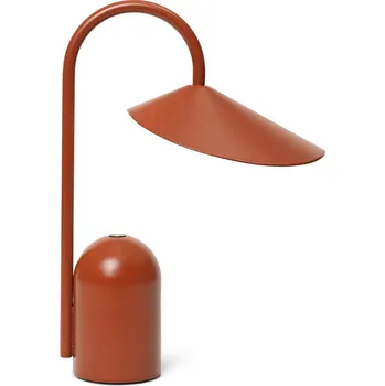 Lampička Přenosná lampa Arum "Oxide Red" ferm LIVING