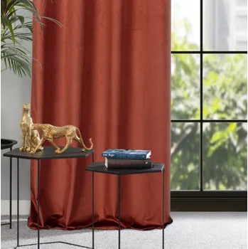 Vánoční ozdoba Hotový závěs LILI mahagon - na průchodkách