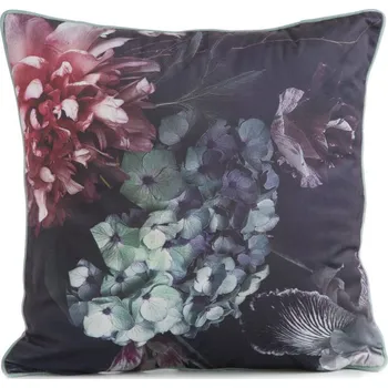 Povlečení Povlak na polštář VELVET 131 bordó / zelený