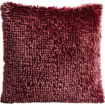 Povlečení Povlak na polštář SHAGGY 1 tmavě bordový