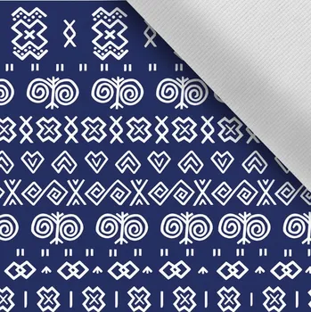 Letní pružný softshell čičmany modré