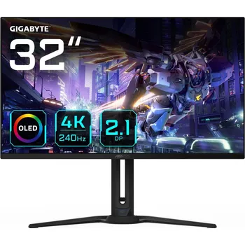 Počítač GIGABYTE AORUS FO32U2P počítačový monitor 80 cm (31.5") 3840 x 2160 px 4K Ultra HD OLED Černá