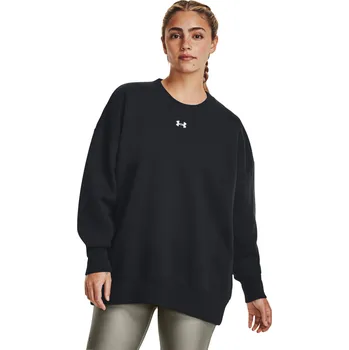 Dámská mikina Dámská oversize mikina Under Armour Rival Fleece OS Crew Under Armour černá 3041310