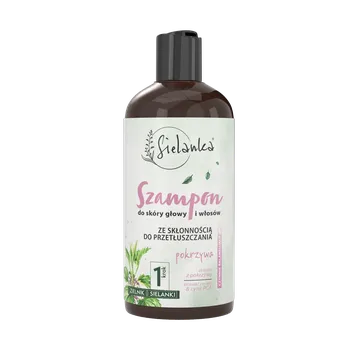 Šampon Sielanka šampon na mastné vlasy z kopřivy, 400 ml