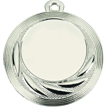 Medaile průměr 40 mm s emblémem - Stříbrná