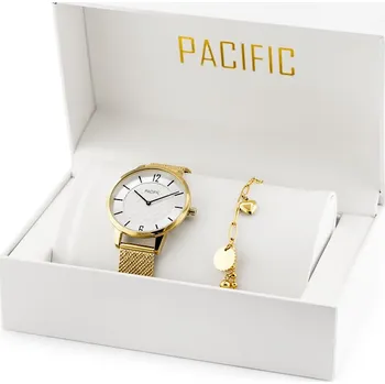 Hodinky Dámské hodinky PACIFIC X6190-02 - dárková sada (zy724a) Barva (Varianta): tay-18487-uniw