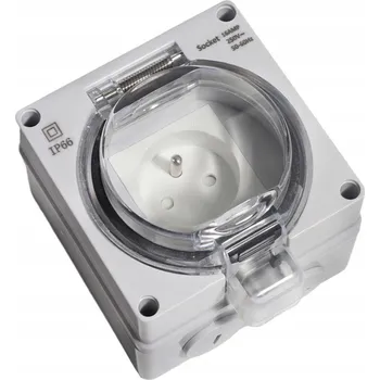 Elektrická zásuvka Elektrická Zásuvka nástěnná ZREE 346564647456 bílá