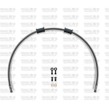 Hadice zadní brzdy Venhill POWERHOSEPLUS HON-10030RB-CB (1 hadice v sadě) karbonové hadice, černé koncovky