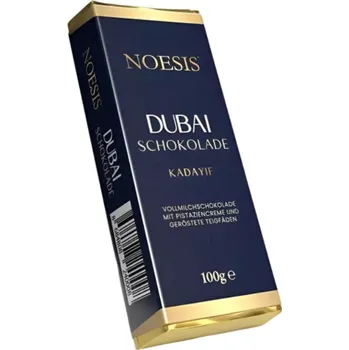 Čokoláda Recenze Noesis Dubai Schokolade Kadayif mléčná 35,1 % 100 g