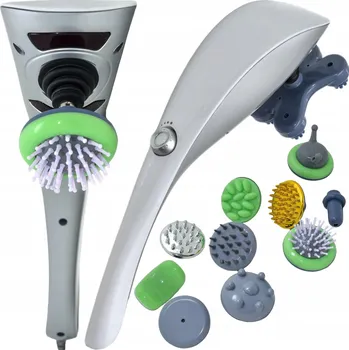 Masážní přístroj Masážní Přístroj pro masáž těla s 11 nástavci MAXTECH