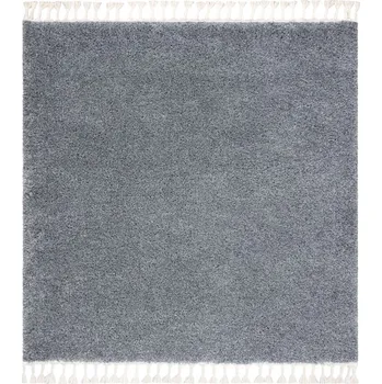 Koberec Koberec BERBER 9000 šedý fredzle berber marokánský čtverec